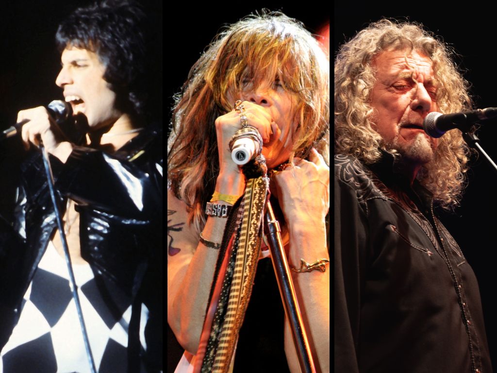 Iconic rock singers